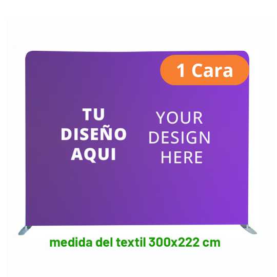 Display Recto de 300x222 cm (1C)