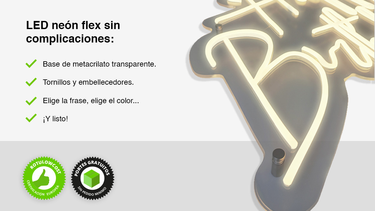 LED Neon Flex | Día de la Madre